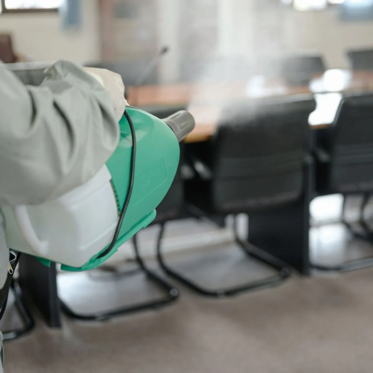 Désinfection de locaux professionnels